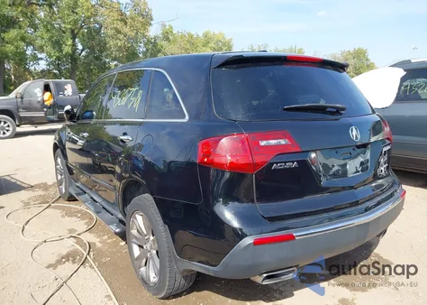 2011 Acura Mdx Advance Package z USA, uszkodzony, nr VIN 2HNYD2H71BH529518
